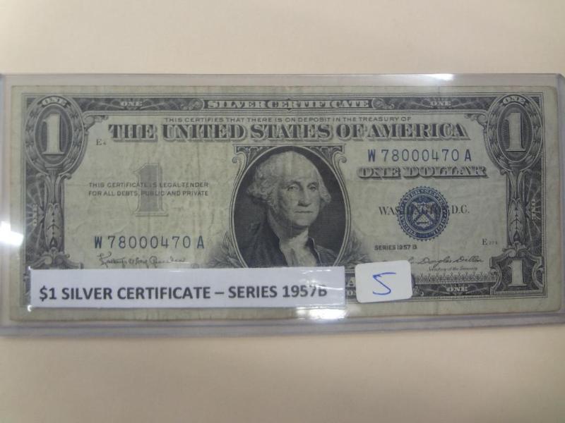 1957B $1 Silver Certificate...