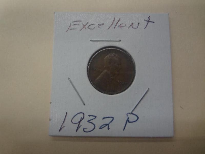 1932P Lincoln Wheat Penny, Excellen...
