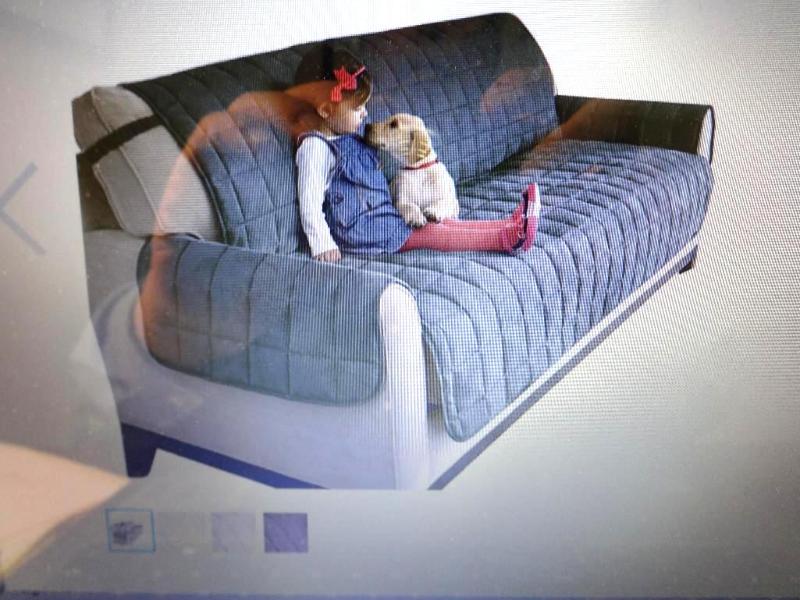 SURE FIT SOFT SUEDE WATERPROOF SOFA...