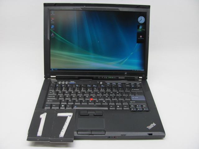lot 17 image: Lenovo thinkpad T400 laptop compute...