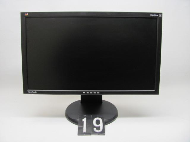 lot 19 image: Viewsonic VG2428wm 24" LCD mon...
