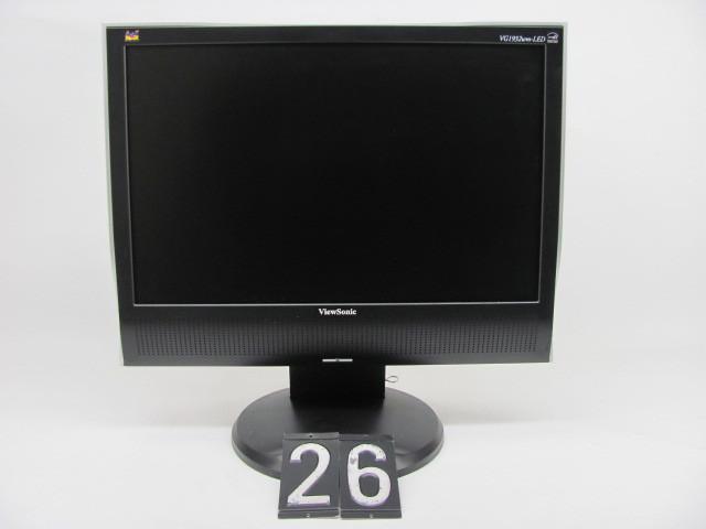 lot 26 image: Viewsonic VG1932wm-LED 19" LCD...