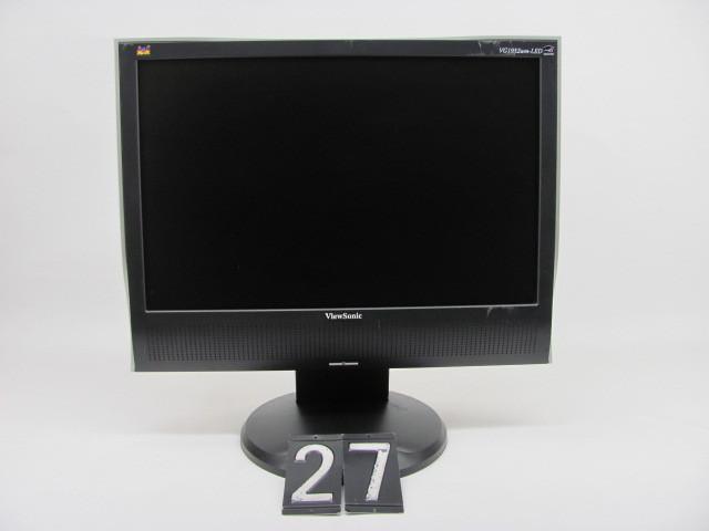 lot 27 image: Viewsonic VG1932wm-LED 19" LCD...