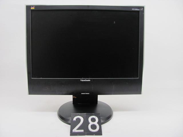 lot 28 image: Viewsonic VA1930wm-LED 19" LCD...