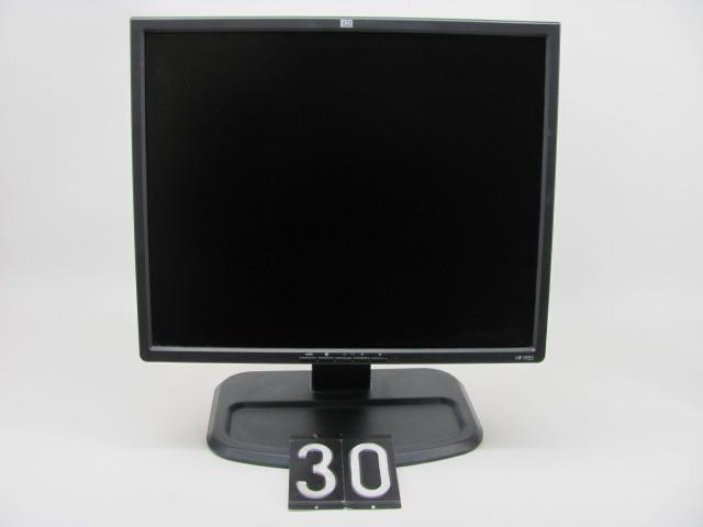 lot 30 image: HP 1955 19" LCD monitor. This ...