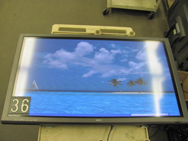 lot 36 image: NEC PX42VP5HA 43" plasma monit...