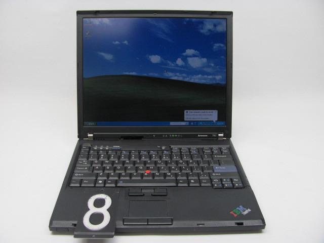 lot 8 image: Lenovo thinkpad T60 laptop computer...