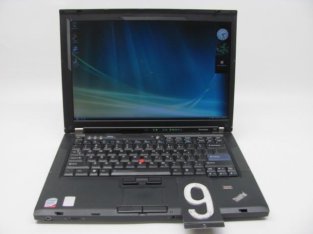 lot 9 image: Lenovo thinkpad T61 laptop computer...