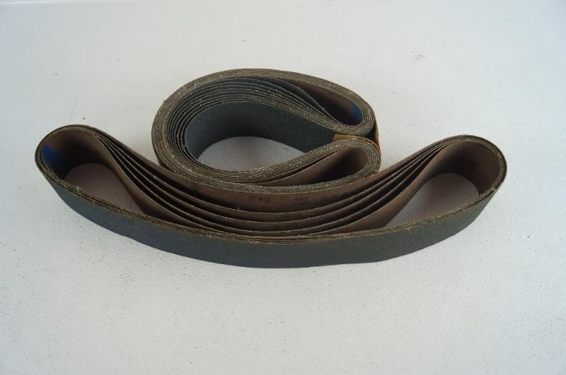 Two NEW 40 Grit Narrow Belt Sand Paper
