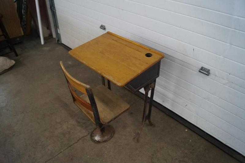 Old School Desk with chair