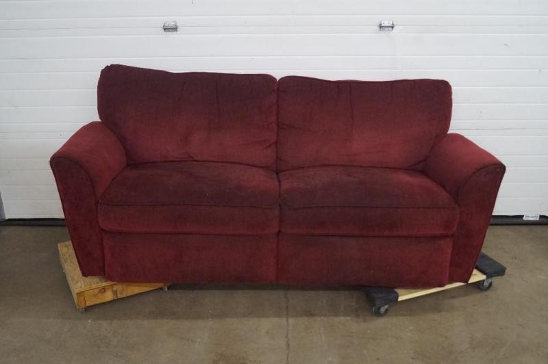 Burgandy Sofa