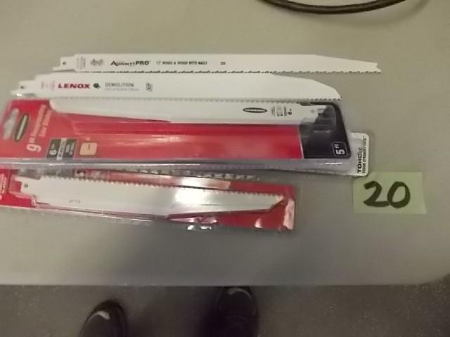 Lot Of New Saw Blades Assorted 12 &...