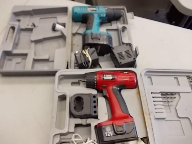 Coleman Cordless Drill, Battery, Ch...