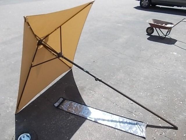 Tan Umbrella 54 x 54 With Tote Case...