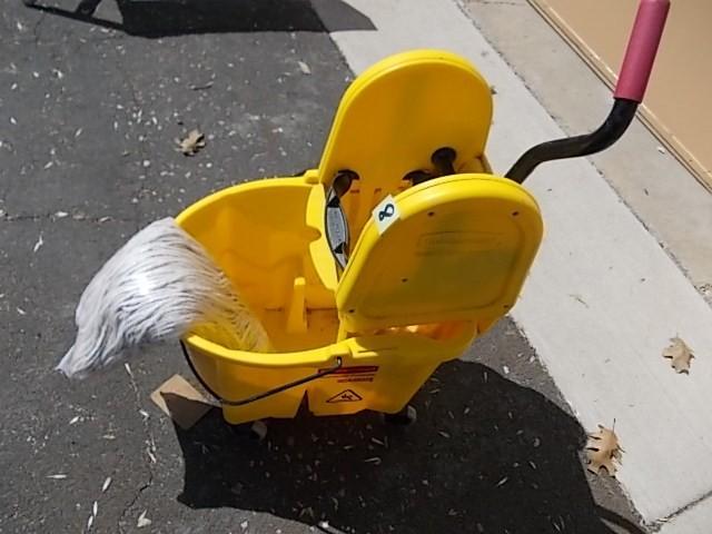 Mop Bucket, Ringer, And New Mop Hea...