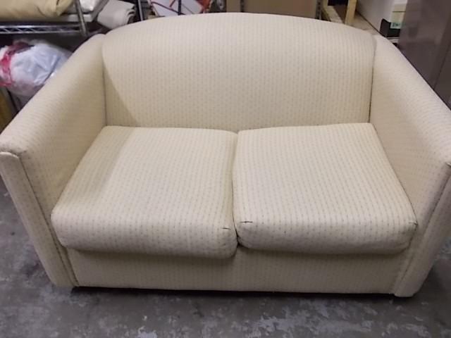 lot 3 image: Tan Loveseat (54 in Long) &nbspIn ...