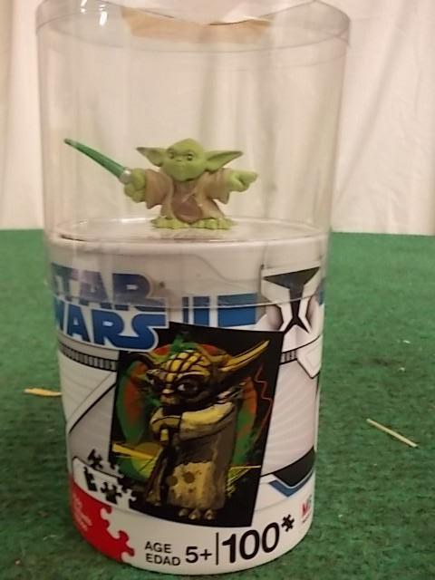 lot 38 image: Star Wars Puzzle with Figure...