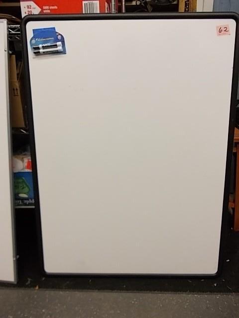 lot 62 image: 36in x 48in White Board with New Ma...