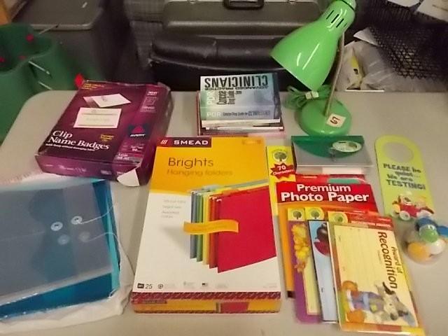lot 67 image: Large Lot of Office Related Supplie...