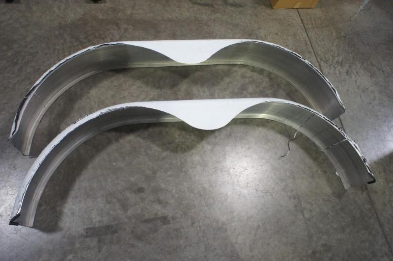 Lot of (2) Tandem Trailer Fenders ...
