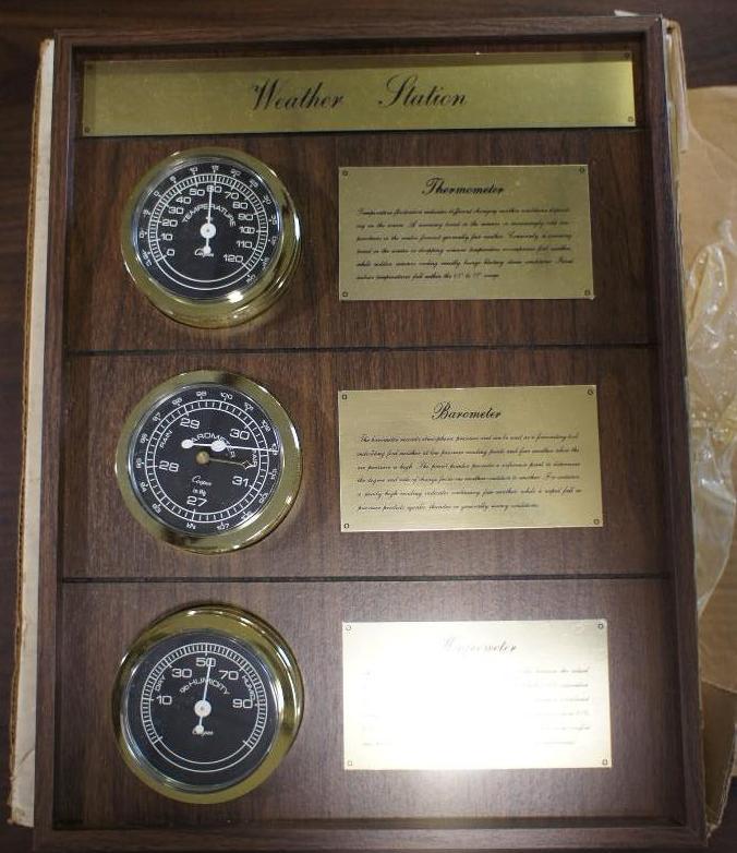 Weather Station 3 (Barometer, therm...