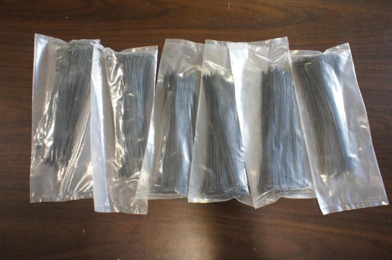 Lot of (5 bags) small cable ties 8&...