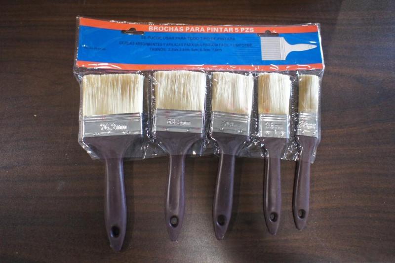 Lot of (11) 5pc paint brush set  p...