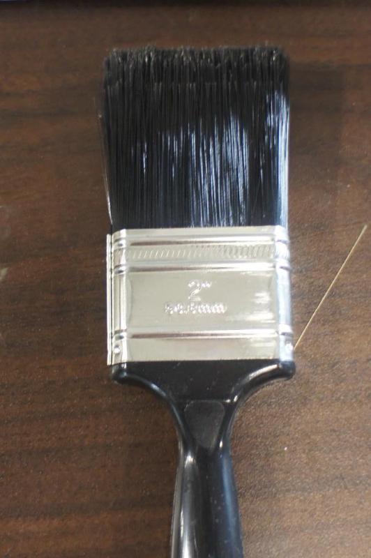Lot of (23) 2&quot Black paint bru...