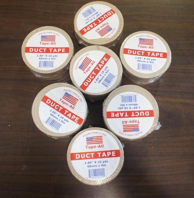 Lot of (7) rolls of Duct tape.Pleas...