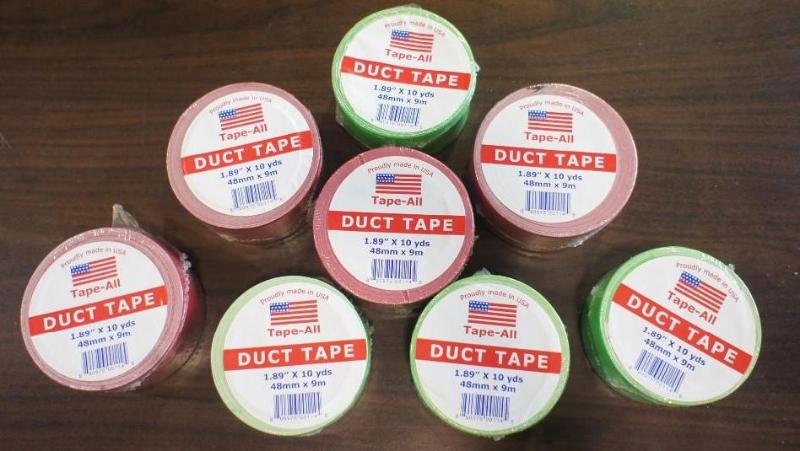Lot of (8) rolls of Duct tape.Pleas...