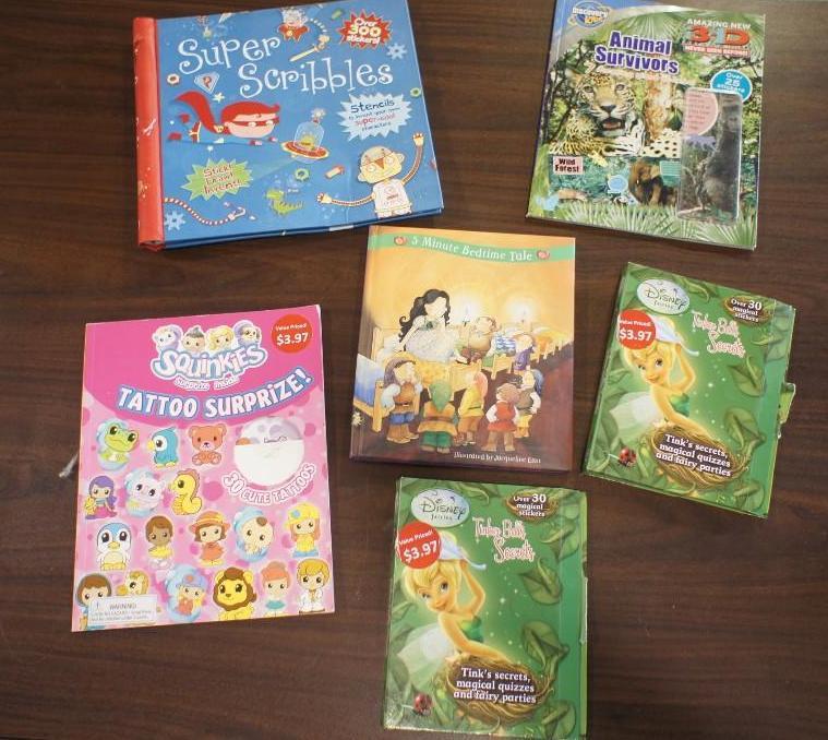 Lot of Various Children Sticker Boo...