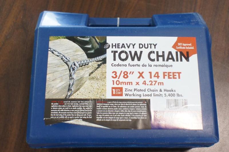 New in Box Heavy Duty Tow Chain 38...