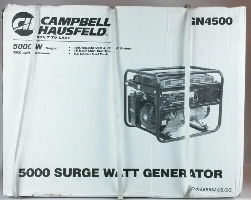 New In Box   Campbell Hausfeld 450...