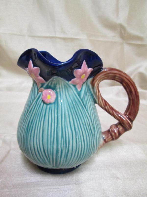 lot 139 image: Miniature porcelain pitcher with pi...