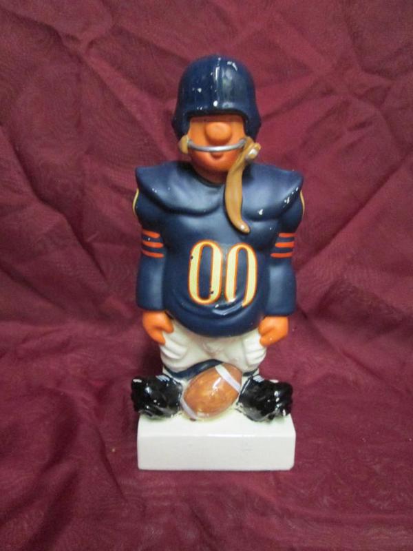 lot 15 image: Chicago bears coin bank in perfect ...