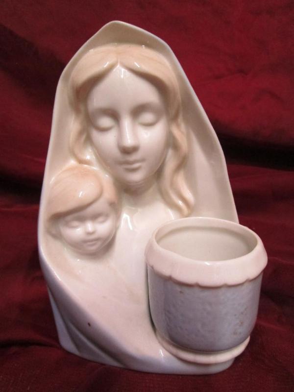 lot 167 image: Roman Madonna and child votive hold...