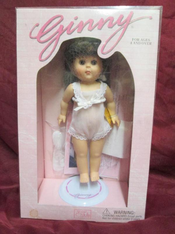 lot 174 image: Ginny doll, new in original box....