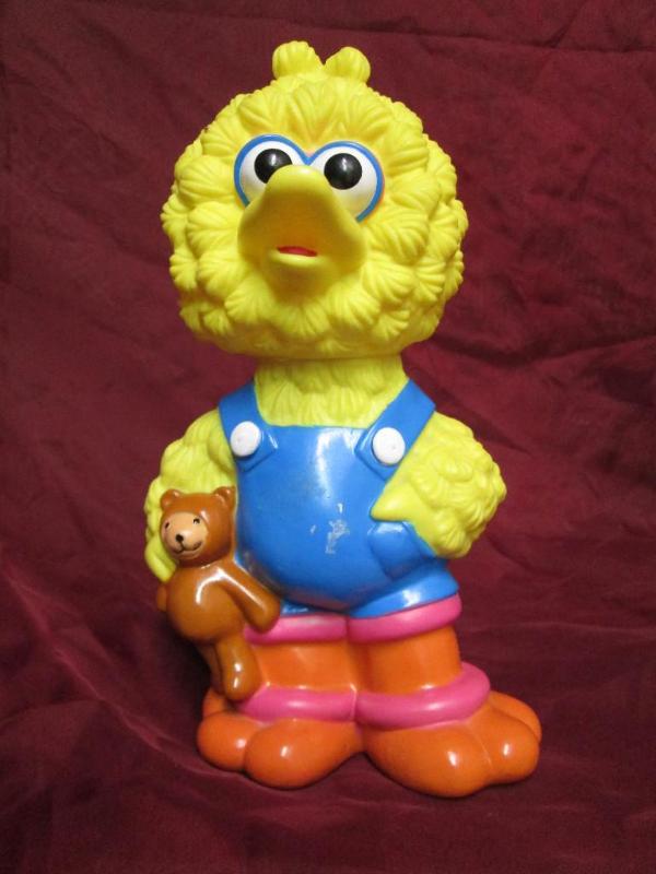 lot 184 image: Baby Big Bird coin bank. Excellent ...