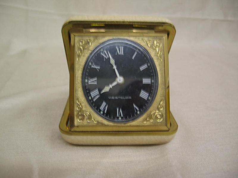 lot 194 image: Vintage travel alarm. This beauty f...