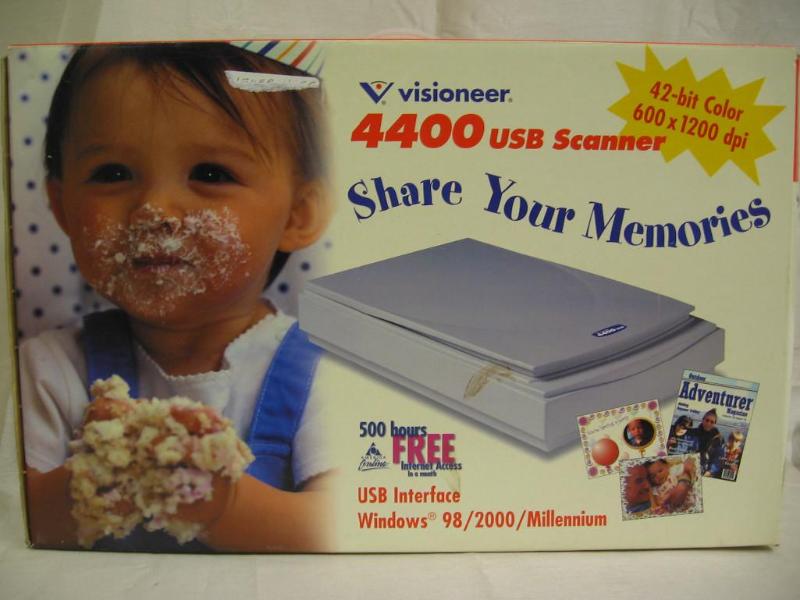 lot 198 image: Visioneer 4400 USB scanner....