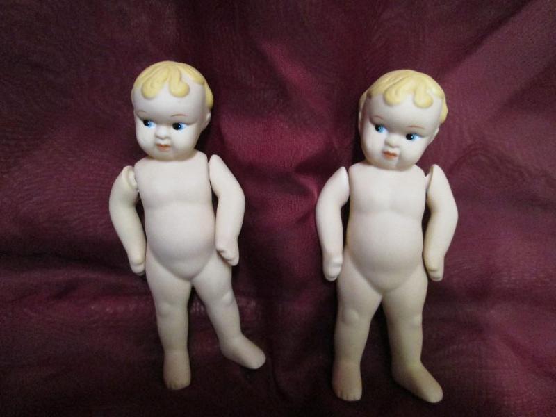 lot 72 image: 5 porcelain scootles dolls in mint ...