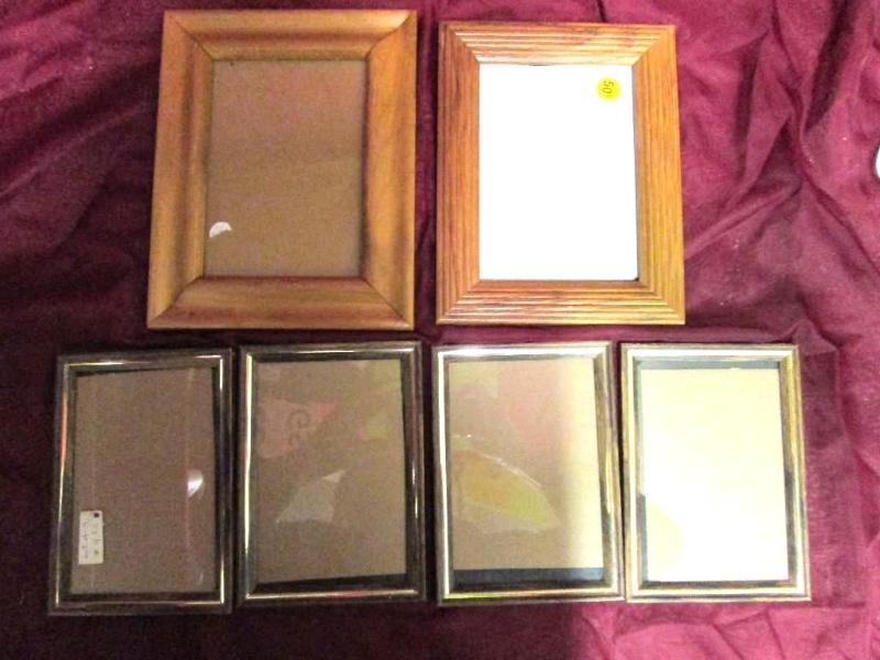 lot 91 image: Lot of 6 new 5x7 picture frames....