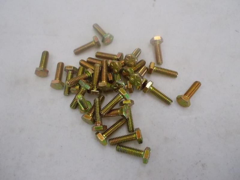 1 box of yellow zinc plated, grade ...