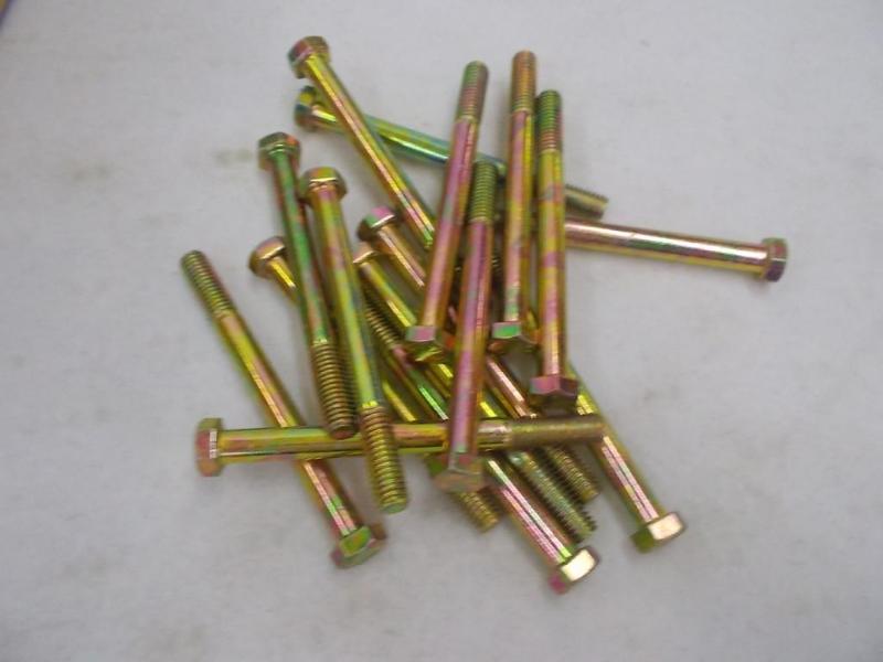 2 boxes containing grade 8, yellow ...