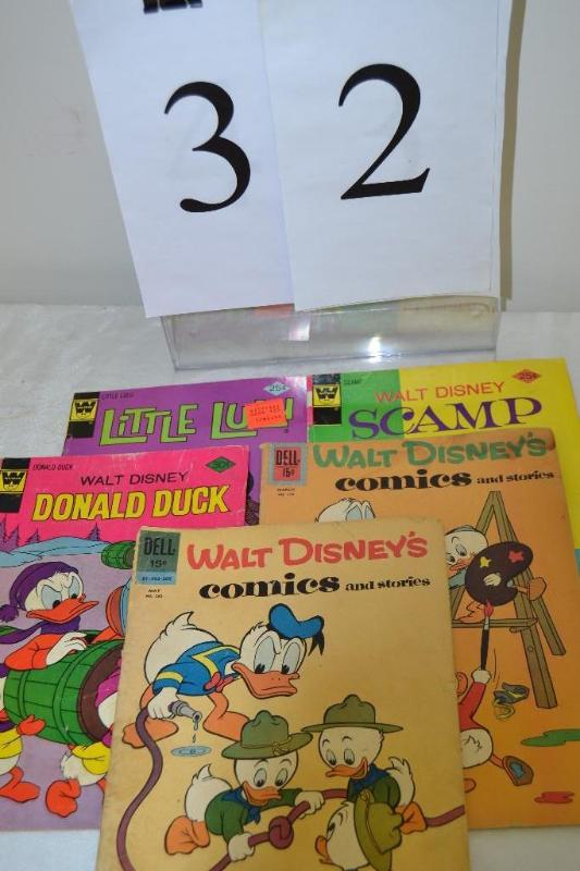 lot 32 image: Vintage Comic Books