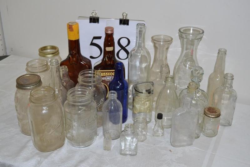 lot 58 image: Glass Jars