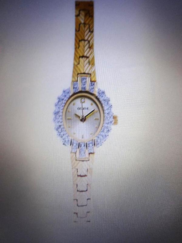 GENEVE LADIES TWO-TONED DIAMOND DR...
