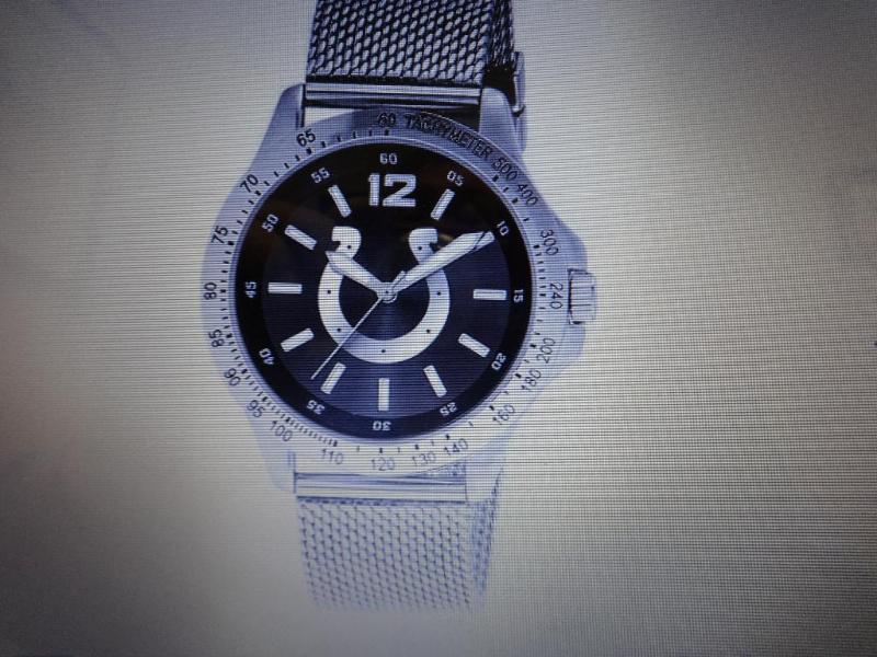 NFL LICENSED MENS CAGE WATCH SET-C...