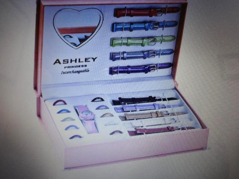 GIRLS ASHLEY INTERCHANGEABLE WATCH...