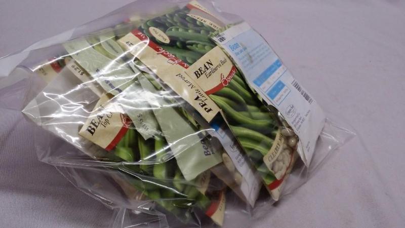 Over 20 packs of Beans and Pea Seed...